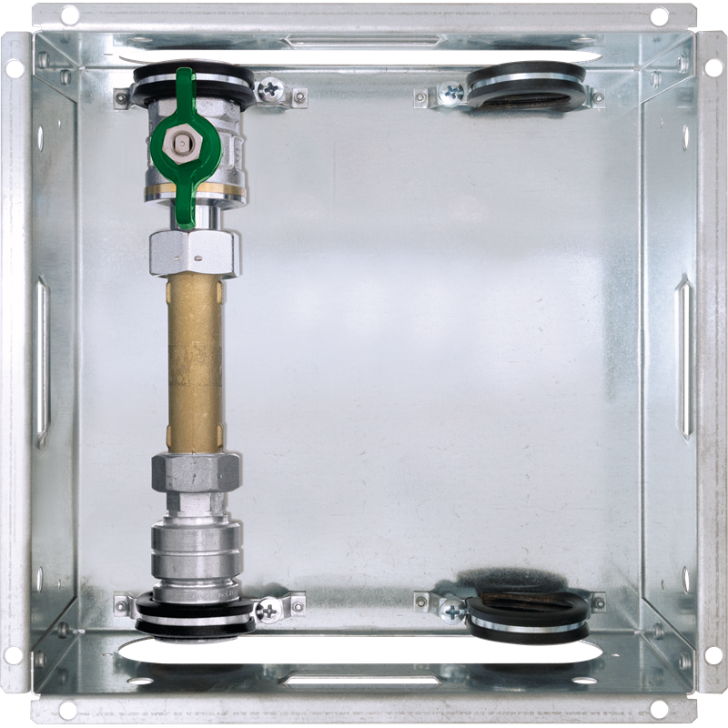Hydromess Eco Station UP-Kasten für 80 mm Aufputzzähler, für WW oder KW